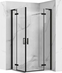 Sprchový Kout HUGO Double Black 80x80