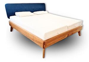 Postel DEIRA Buk 140x200cm - dřevěná postel z masivu o šíři 4 cm