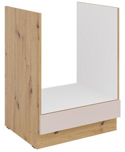 SOLEA k | dolní kuchyňská skříňka 60 D GAZ na vestavnou troubu | 60 cm | artisan/kašmír