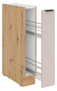 SOLEA k | dolní kuchyňská skříňka 15 D CARGO | 15 cm | artisan/kašmír | VÝBĚR ÚCHYTŮ