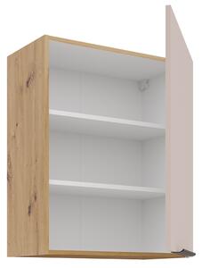 SOLEA k | horní kuchyňská skříňka 60 G-72 1F policová | 60 cm | UNI | artisan/kašmír | VÝBĚR ÚCHYTŮ