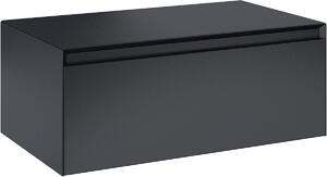 Elita Split Slim skříňka s deskou 80x45.8x31.9 cm boční závěsné černá 168934