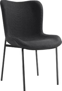 Tectake® Tessa čalouněná židle ergonomického tvaru s vysokým opěradlem 54 x 62 x 90 cm