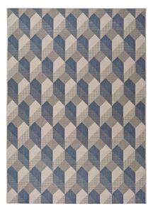 Béžovomodrý venkovní koberec Universal Silvana Miratta, 160 x 230 cm