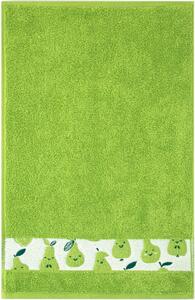 Bavlněný ručník Hruška - zelená Rozměr: ručníček 30x50