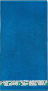 Bavlněný ručník Ufo - modrá Velikost: ručníček 30x50
