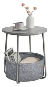 Přístavný stolek CHIP šedá