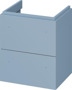Cersanit Larga skříňka 49.4x39.4x54.9 cm závěsná pod umyvadlo modrá S932-068