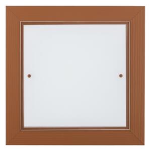 Argon 7268 - Stropní svítidlo TABOR 2xE27/15W/230V 32x32 cm terakotová