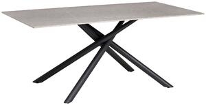 JÍDELNÍ STŮL, šedá, 180/90/76 cm P & B - Jídelní stoly, Online Only