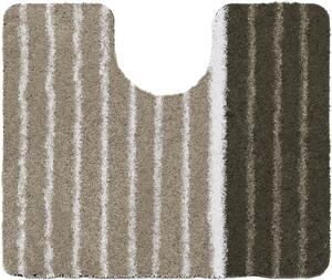 BATEX TANDEA - Koupelnová předložka taupe Rozměr: 50x60 cm s výřezem pro WC
