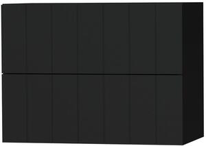 Tiger Maryport skříňka 80x45x60 cm závěsná pod umyvadlo černá 1495028901