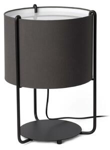 FARO DRUM černá/šedá stolní lampa