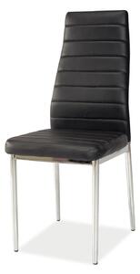 Jídelní židle Herbert (ekokůže černá). 761500