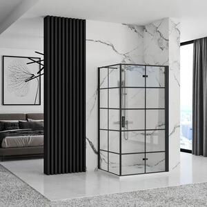 Sprchový Kout REA MOLIER BLACK 100X90