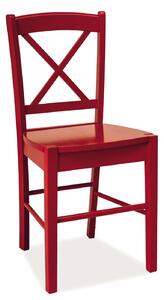 Jídelní židle Dabih (červená). 761421