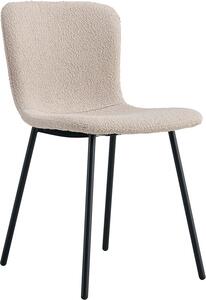 Jídelní židle House Collection Bouclé Dagmar Beige
