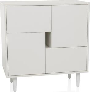 Hjh LIVING Komoda se 2 zásuvkami LYKKJA Příborník 77,0 x 72,0 x 39,5 cm