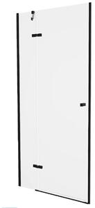 Sprchové dveře MEXEN ROMA black 120 cm