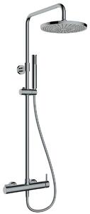 Oltens Molle sprchová sada na stěnu s dešťovou sprchou nikl 36504910