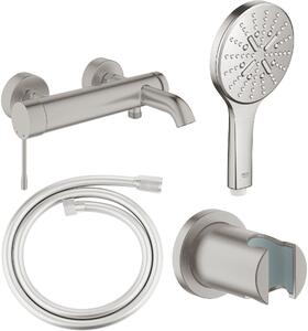 Sada vanová baterie Grohe Essence 33624DC1, sprchová hlavice Grohe Rainshower SmartActive 130 26574DC0, 27074DC0, 28362DC1