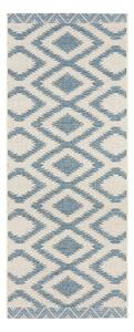 Modro-krémový venkovní koberec NORTHRUGS Isle, 70 x 200 cm