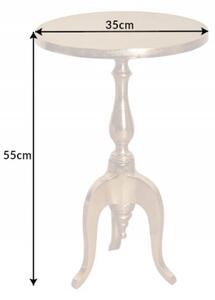 Odkládací stolek JARDIN ROUND 55 CM zlatý Nábytek | Doplňkový nábytek | Odkládací stolky