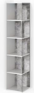 Rohová police Vicco Lio Beton 33.3 x 162.2 cm, Model 34473
