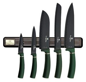 BERLINGERHAUS Sada nožů s magnetickým držákem 6 ks Emerald Collection BH-2532