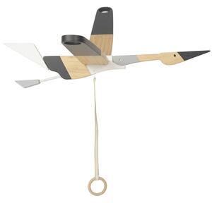 Dřevěná závěsná dekorace letící racek Quax Seagull 91 x 70 cm