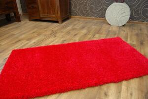 Dywany Lusczow Kusový koberec SHAGGY NARIN červený