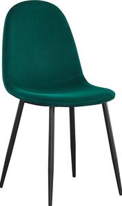Jídelní židle Stozy Velvet Orla Green