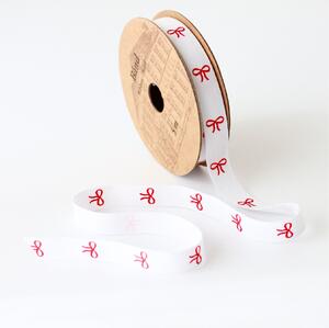 Dekorativní stuha White / Bows – 5 m