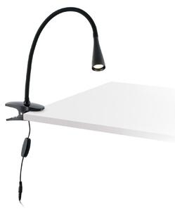 FARO LENA černá stolní lampa s klipem