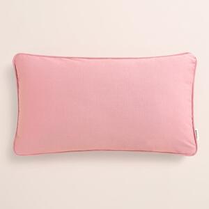 Elegantní povlak na polštář v tmavě růžové barvě 30 x 50 cm