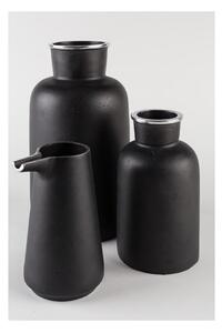 Černá hliníková váza zuiver Farma, výška 29 cm