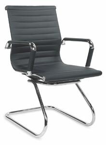 Konferenční židle Patrina skid (černá). 769739