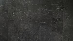 Samolepicí vinylová podlaha - Mramor černý