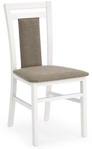 Jídelní židle Harden 8 (bílá + hnědá). 770695