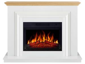 Elektrický krb ArtiFlame Marbelya AF23S, bílý
