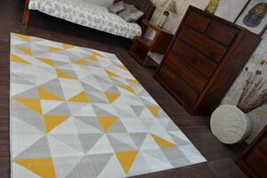 Dywany Lusczow Kusový koberec SCANDI 18214/251 - trojúhelníky