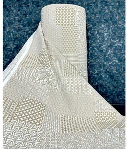 Ervi bavlna-Krep š.240cm - geometrický vzor č.26557-38, metráž