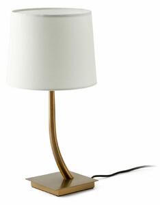 FARO REM bronzová/bílá stolní lampa
