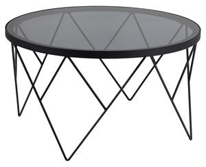 Konferenční stolek HALSTOW šeda/černá