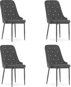Židle Valora AMORE - Harne x4 | Sada 4 elegantních židlí v moderním stylu