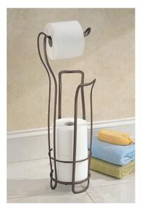 Ocelový stojan na toaletní papír v bronzové barvě Axis – iDesign