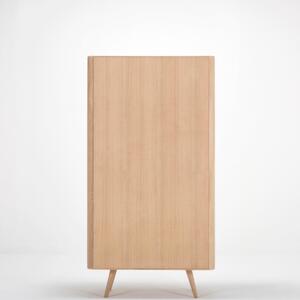 Šatní skříň s konstrukcí z dubového dřeva 90x170 cm Ena - Gazzda