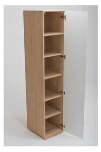 Modulový díl šatní skříně s konstrukcí z dubového dřeva 47x222 cm Ena - Gazzda