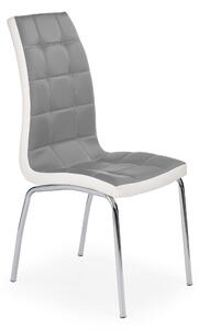 Jídelní židle Adis (šedá + bílá). 796090