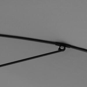 Doppler ACTIVE 210 cm - slunečník se středovou tyčí šedý (kód barvy 827)